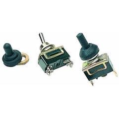 Tuimelschakelaar - (aan) - uit- (aan) verend