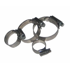 RVS slangklem 15-24 mm.