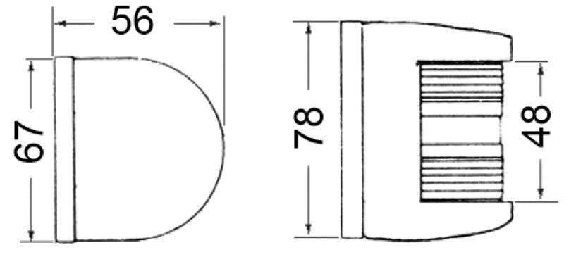 Utility Heklicht RVS voor zeilboot of motorboot