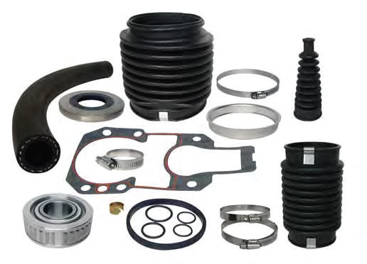 Waarvoor dient een "Bellow" bij een MerCruiser Z-drive?