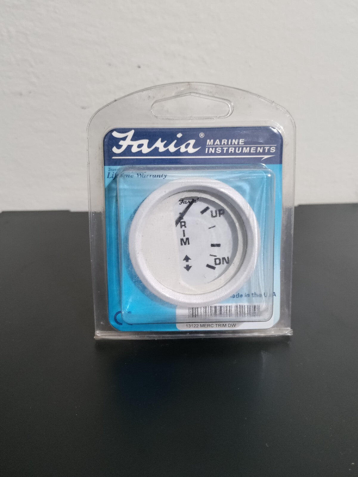 Faria boot instrument OMC trimmeter 13147