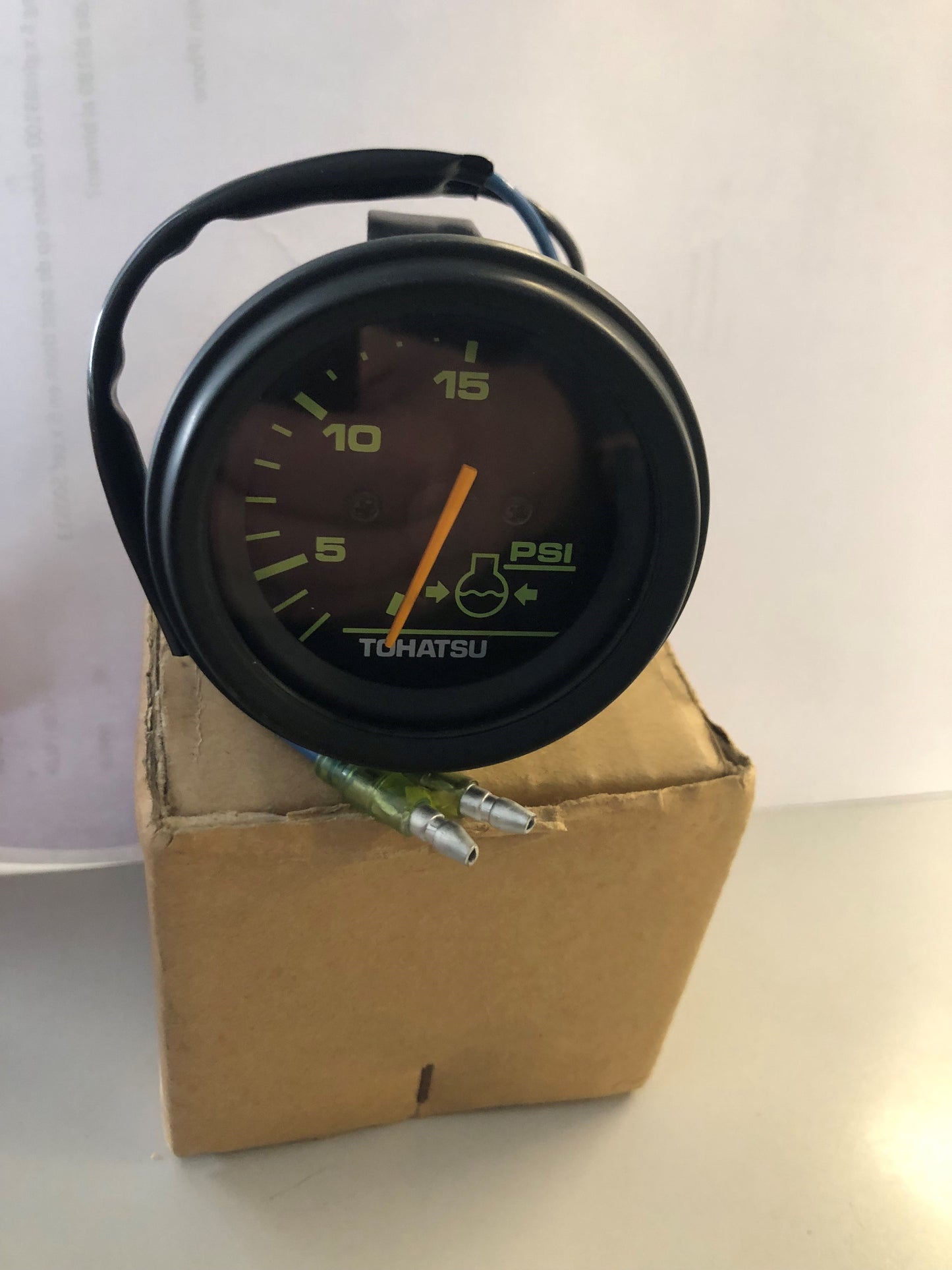 Tohatsu waterdrukmeter buitenboordmotor