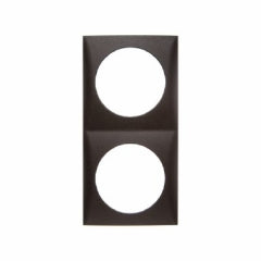 Afdekraam dubbel bruin