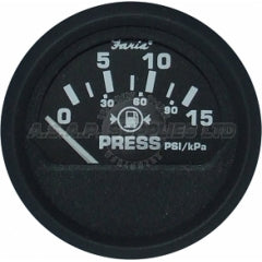 Faria brandstofdrukmeter 15 PSI