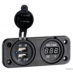 dashbord met dubbele USB