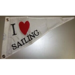 i-love-sailing-vlag - I love Fishing vlag